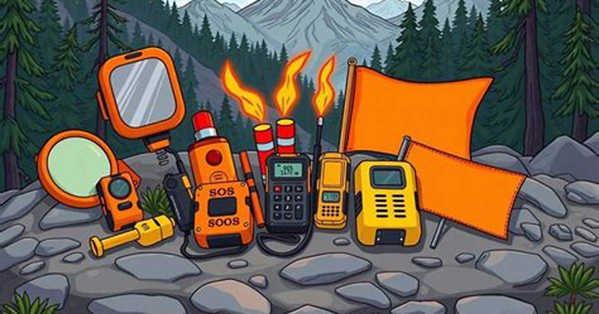 When Signaling for Help What Would Be Wise?