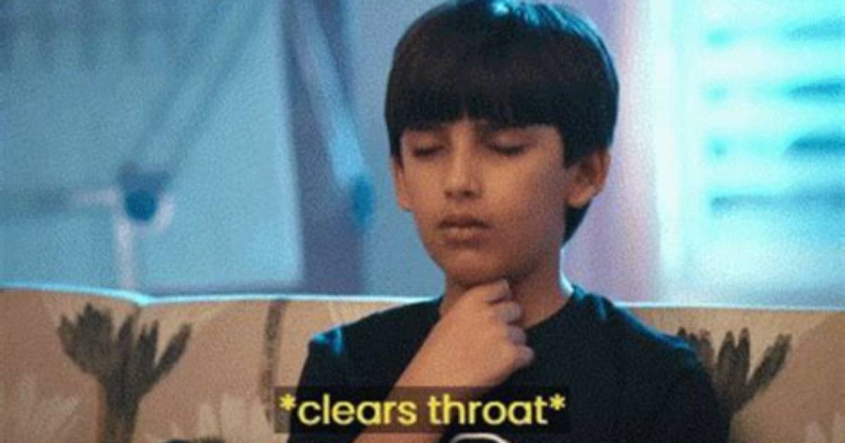 When Someone Clears Their Throat?