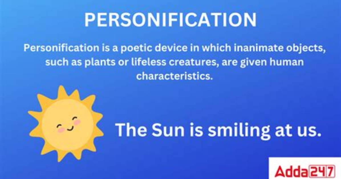When Someone Is Personified?
