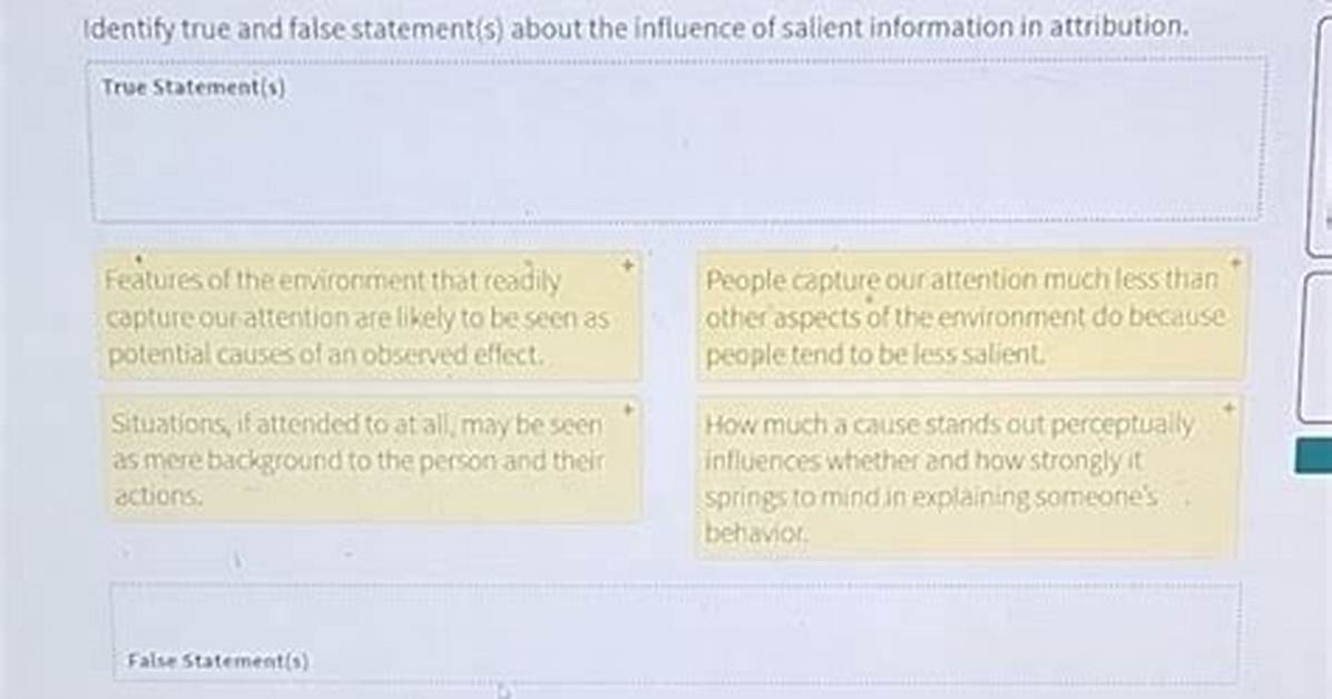 When Someone Is Salient?