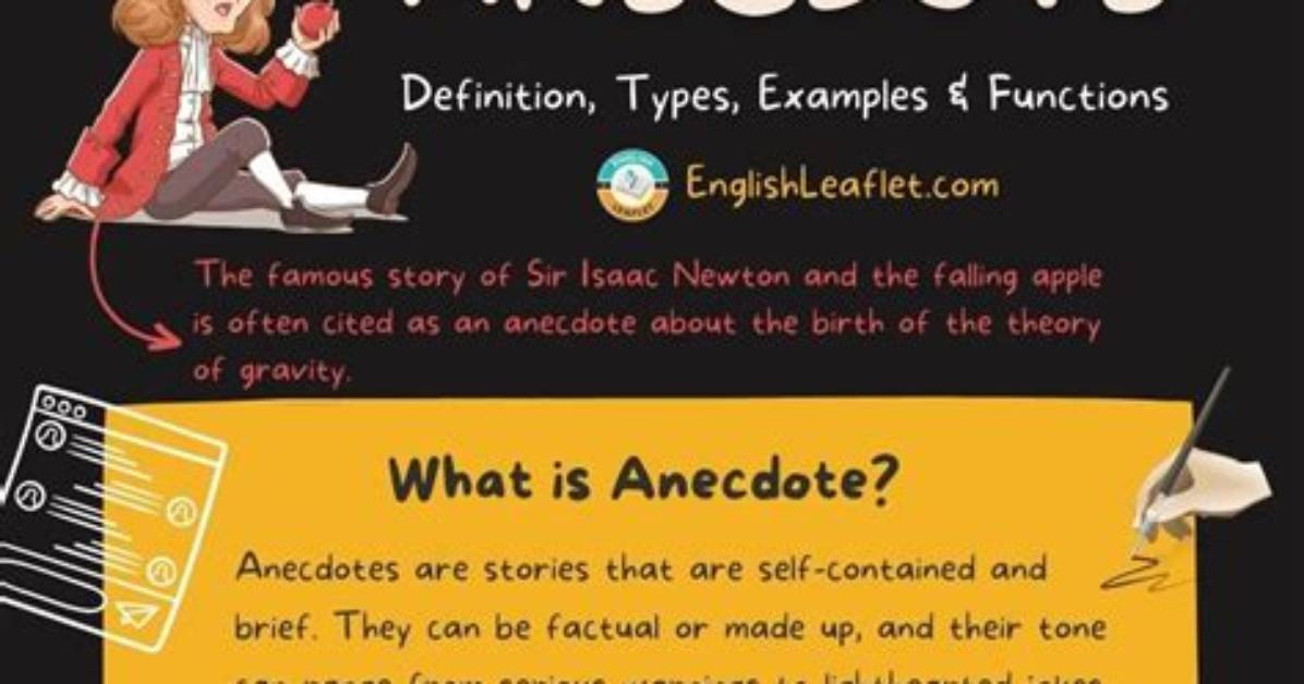 When Something Is Anecdote?