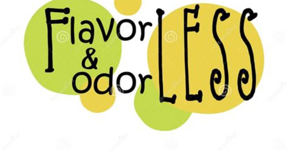 When Something Is Flavorless?