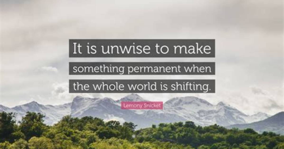 When Something Is Unwise?