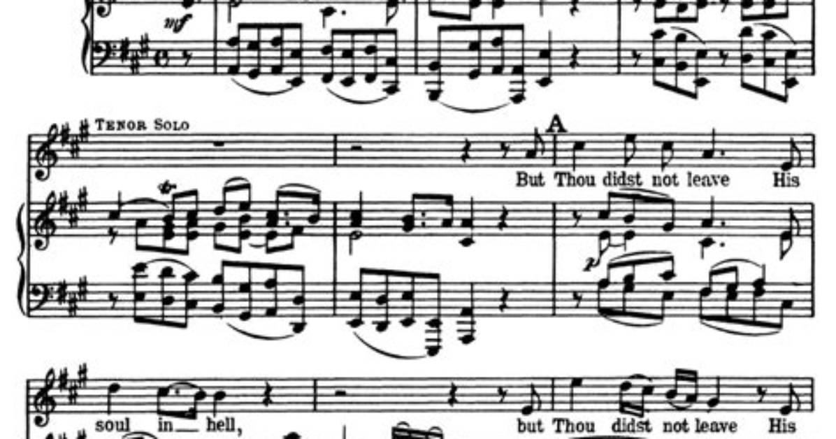 When Thou Didst Not?