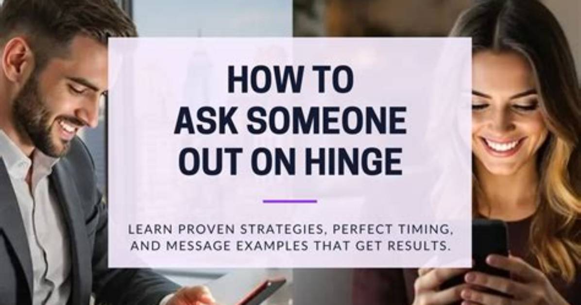When to Ask Someone out on Hinge