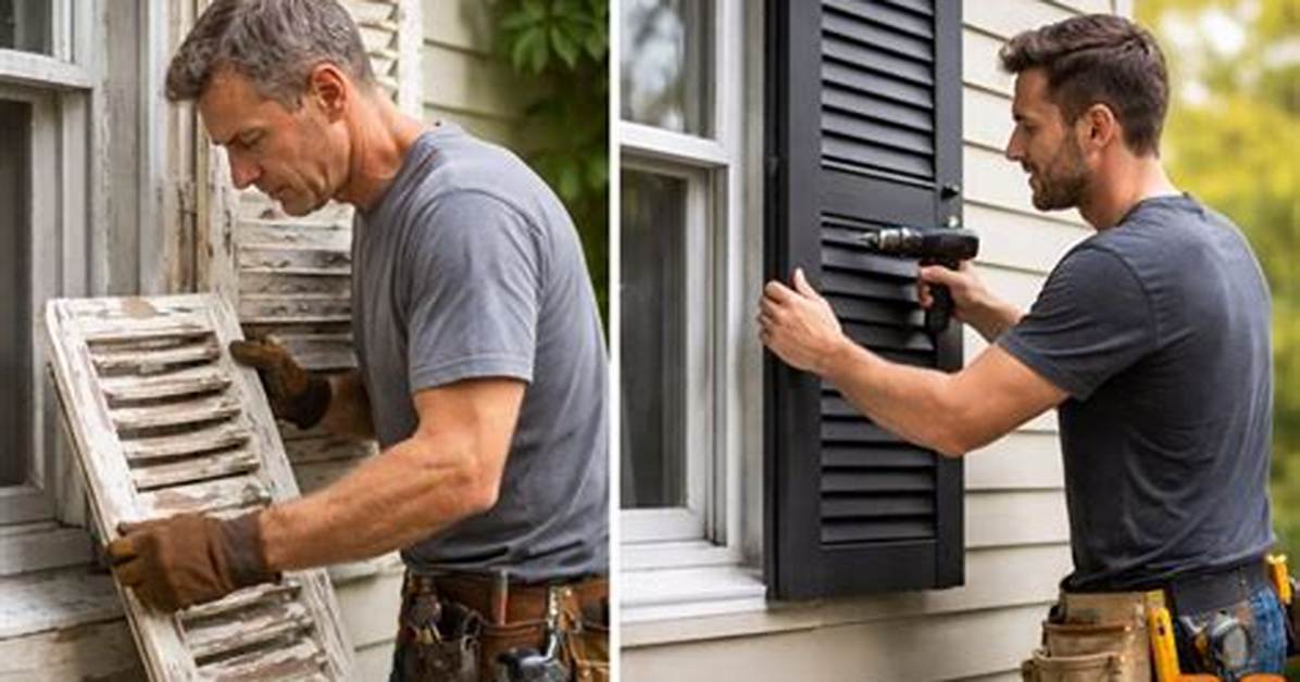 When to Replace Shutters?