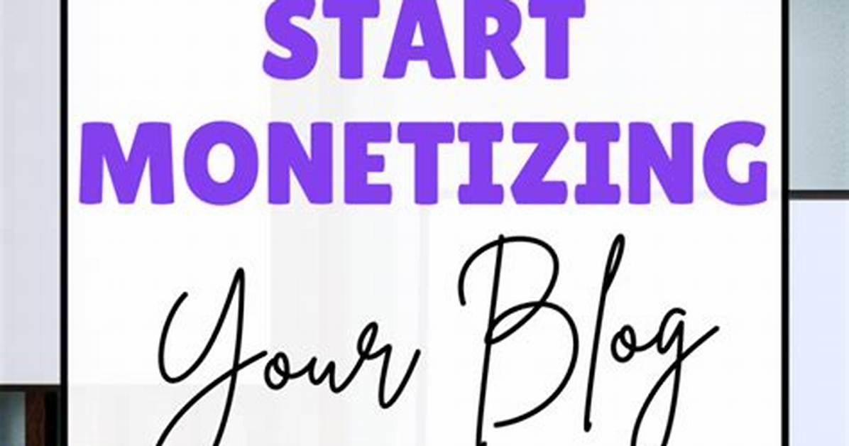 When to Start Monetizing Your Blog?