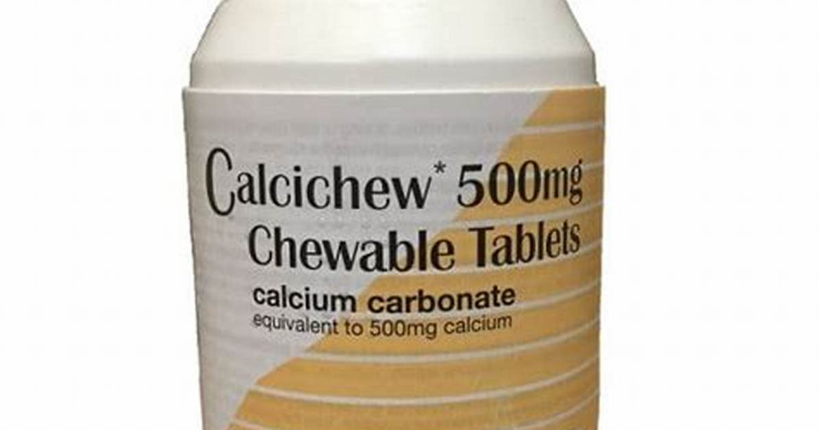When to Take Calcichew?
