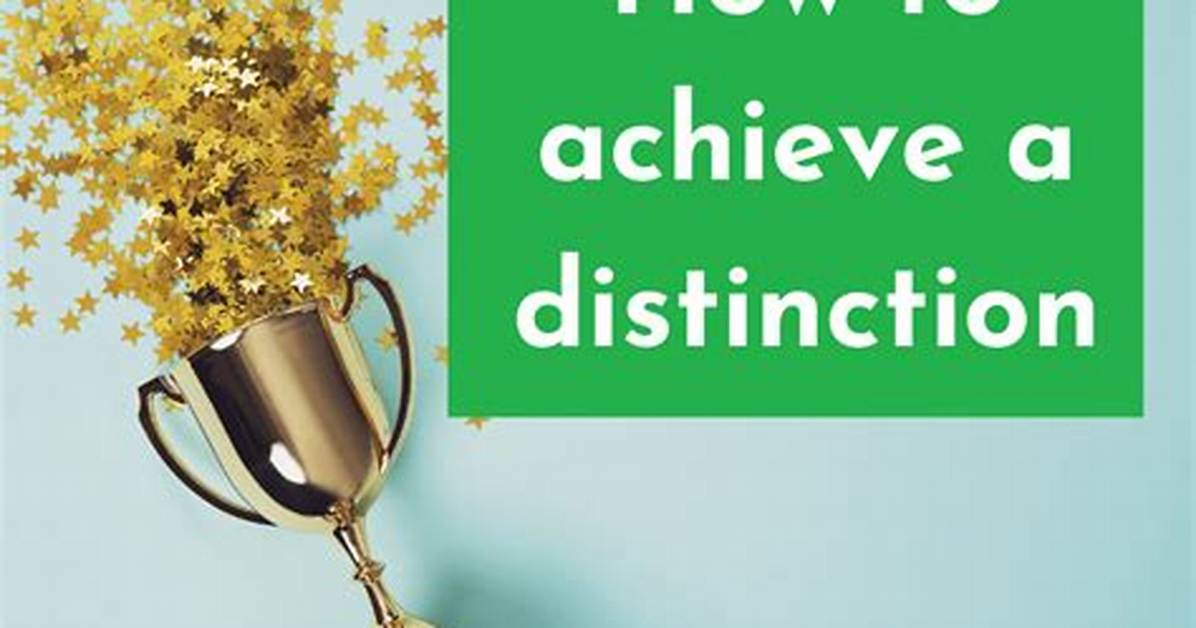 When to Use Distinction?