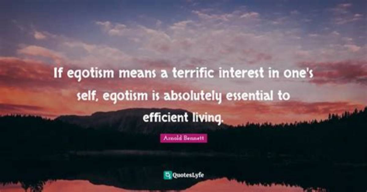 When to Use Egotism?