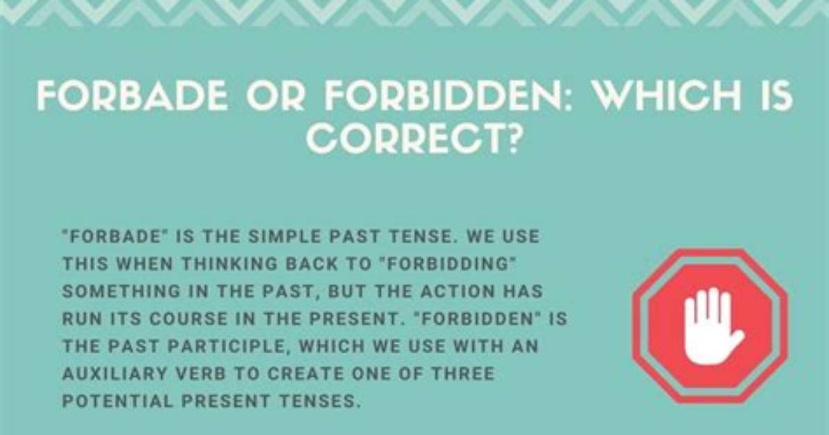 When to Use Forbade?