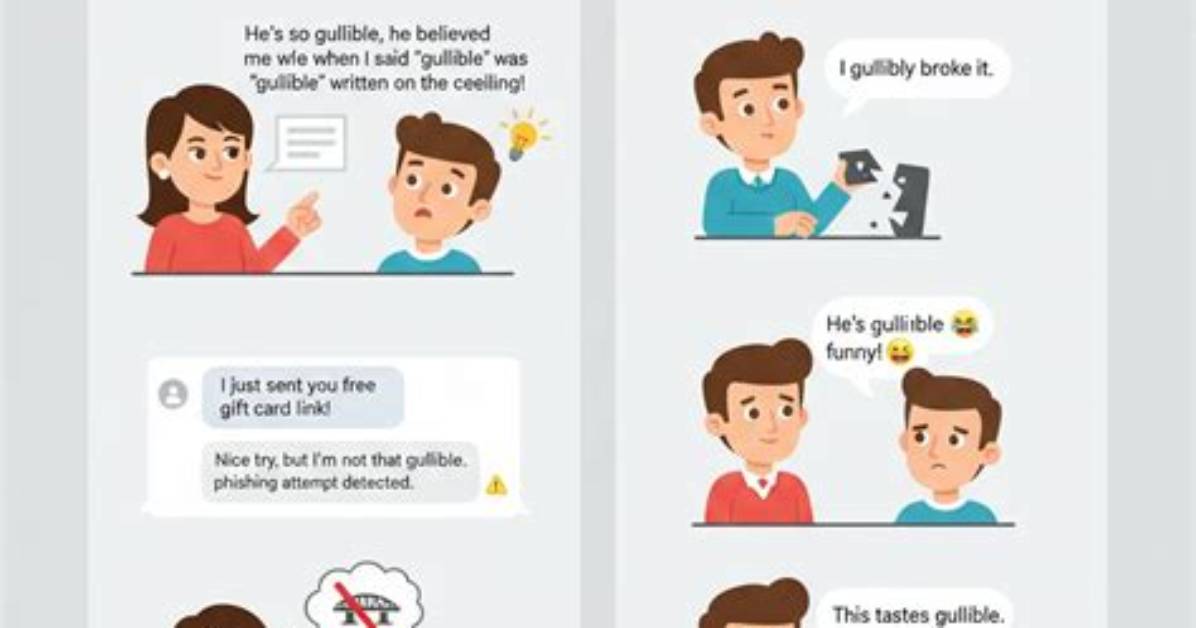 When to Use Gullible?