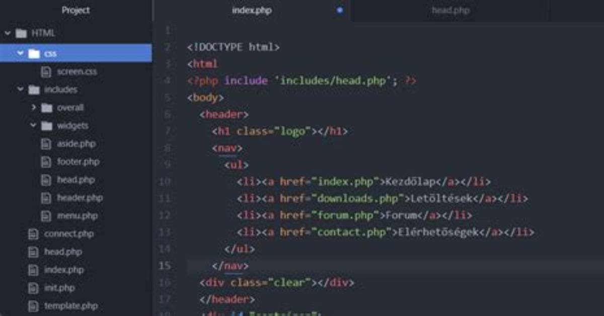 When to Use Index. Php Instead of Index. Html