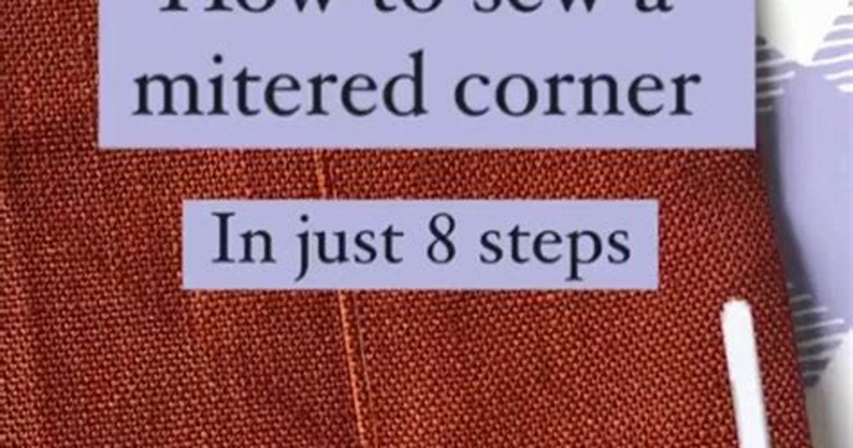 When to Use Mitered Corner?