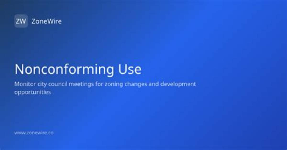 When to Use Nonconforming?