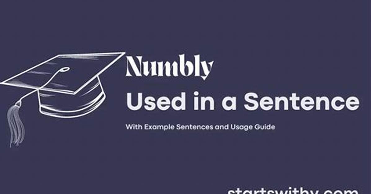 When to Use Numbly?