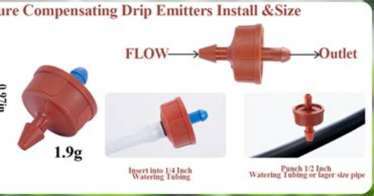 When to Use Pressure Compensating Emitters?
