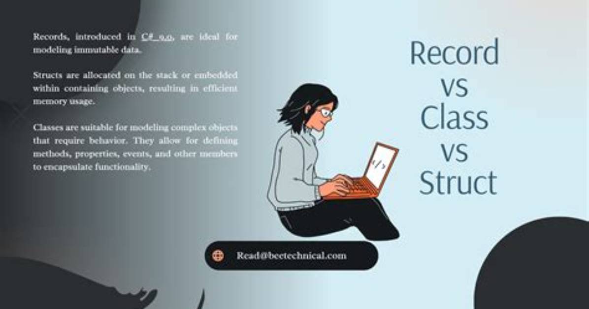 When to Use Record vs Class vs Struct