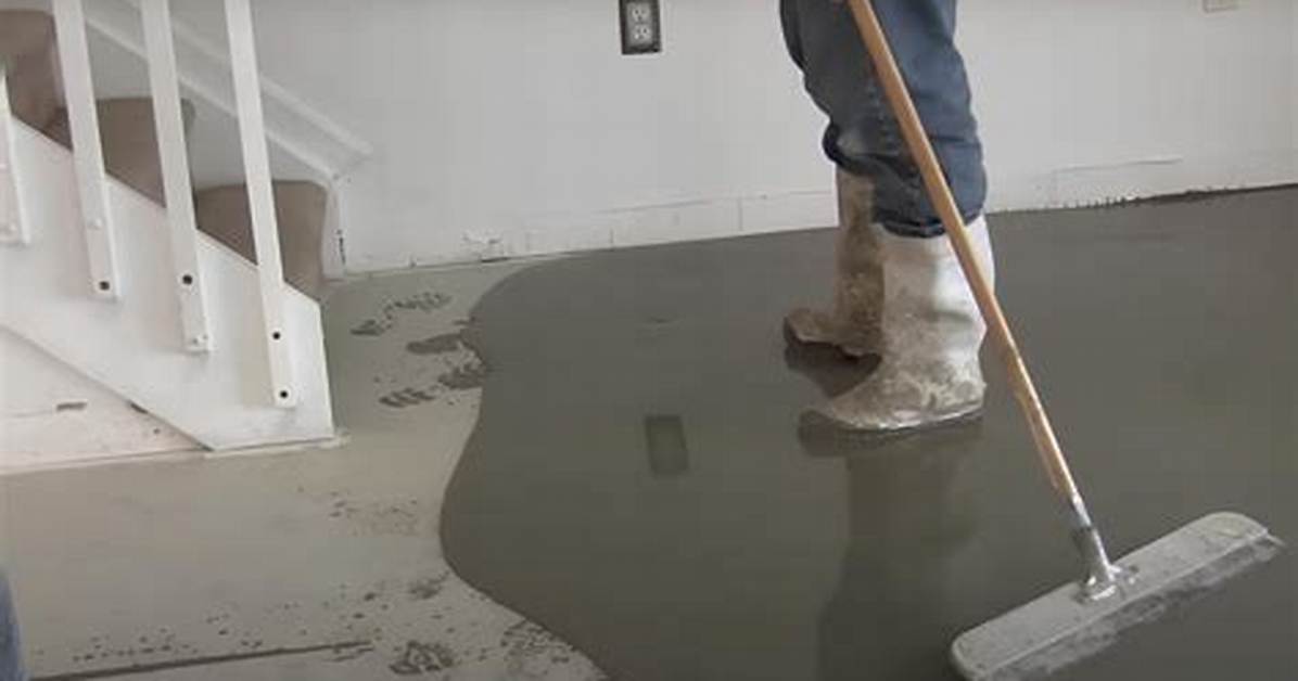When to Use Self Leveling Floor Compound?