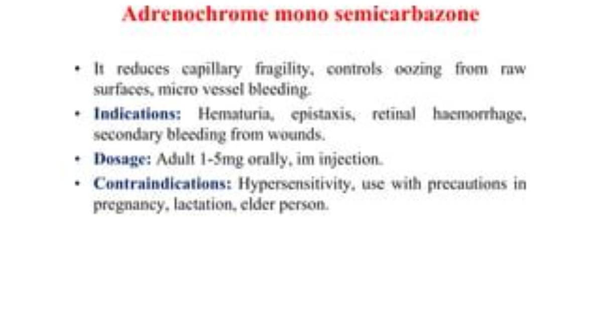 When to Use Semicarbazone?
