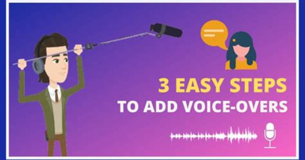 When to Use Voice over?