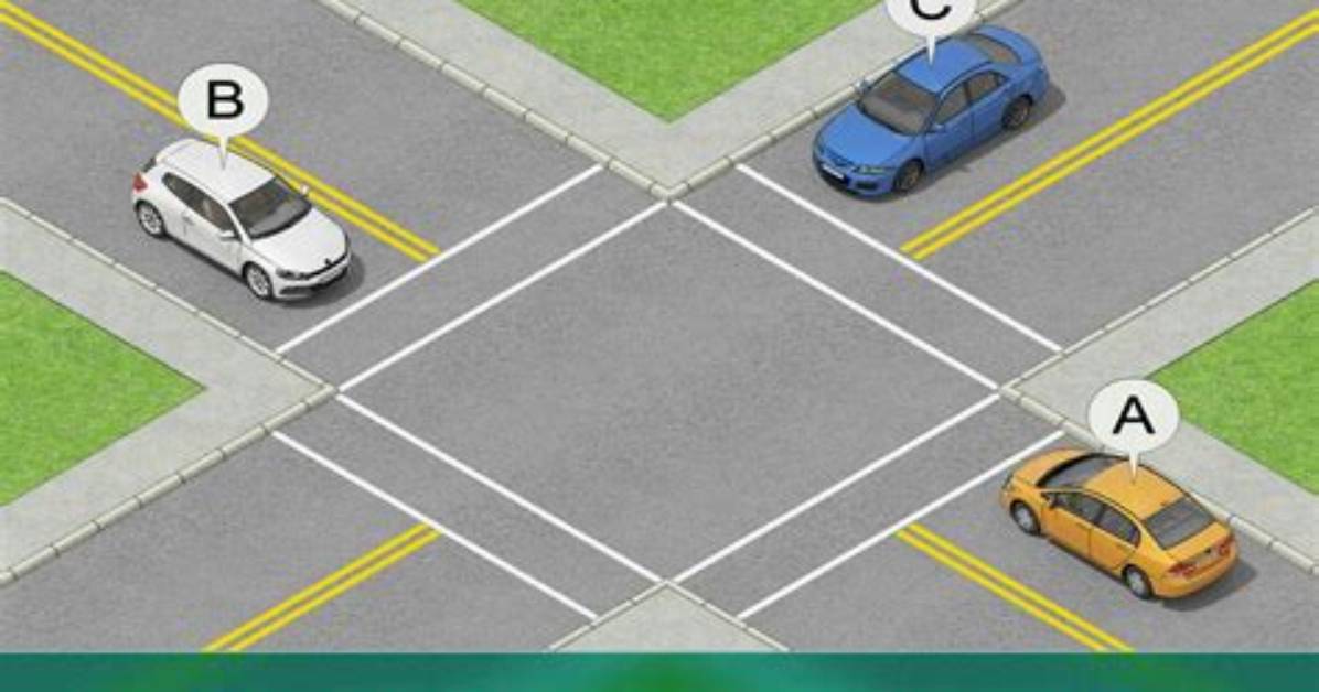 “When Two Cars Enter an Open Intersection at the Same Time
