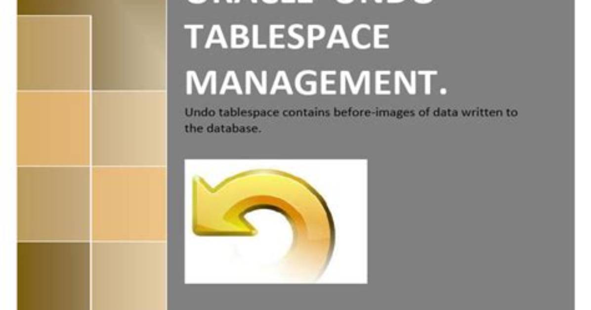 When Undo Tablespace Is Cleared?