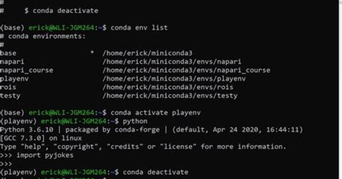 When Using Conda, "Source Activate [Env_Name]" Doesn't Work but "Conda Activate [Env_Name]" Works