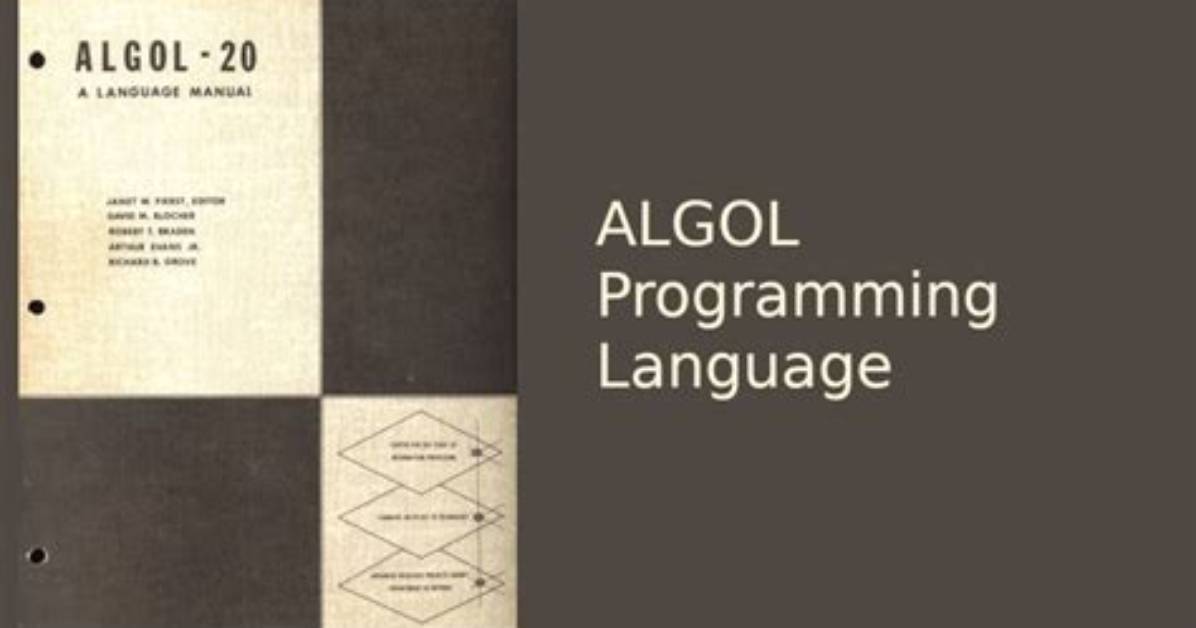 When Was Algol Invented?