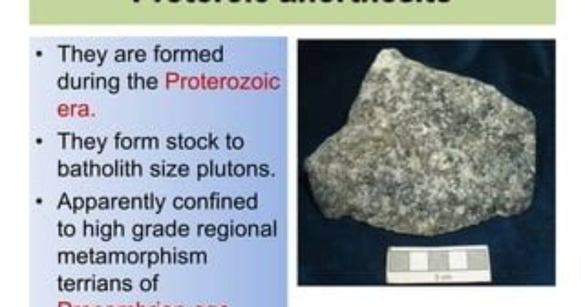 When Was Anorthosite Formed?