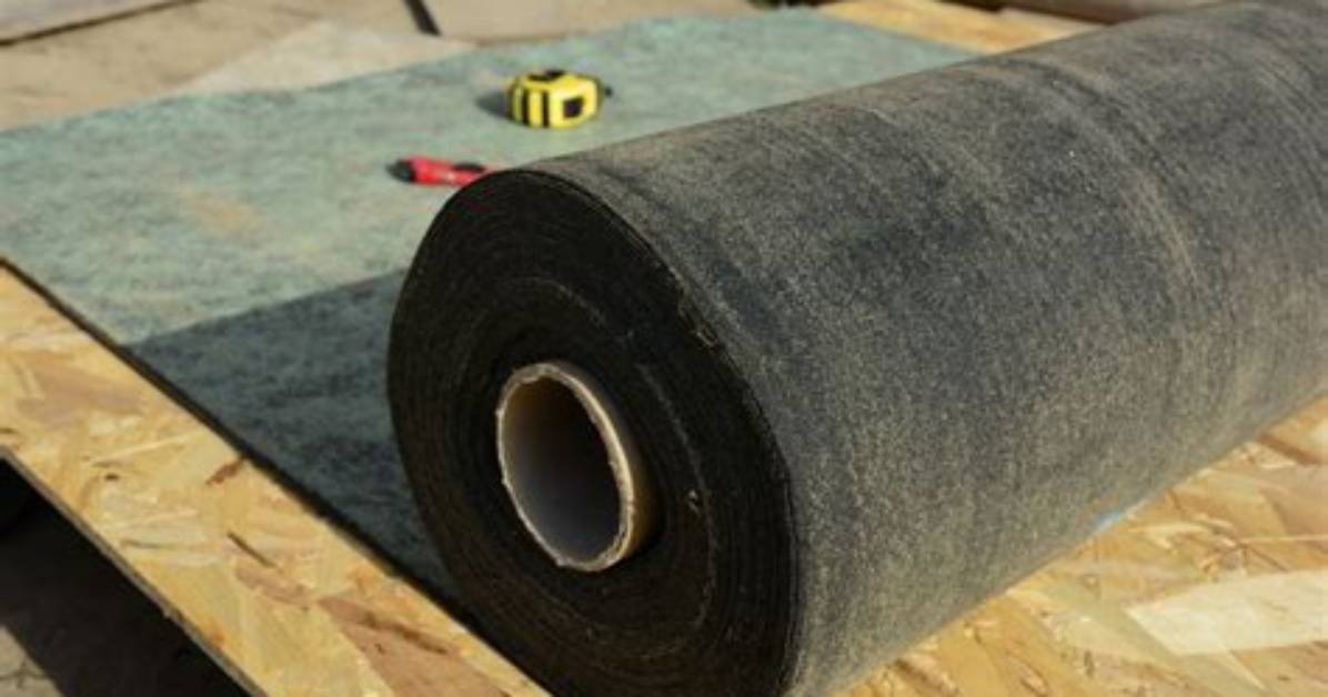 When Was Bitumen Roofing Felt First Used?