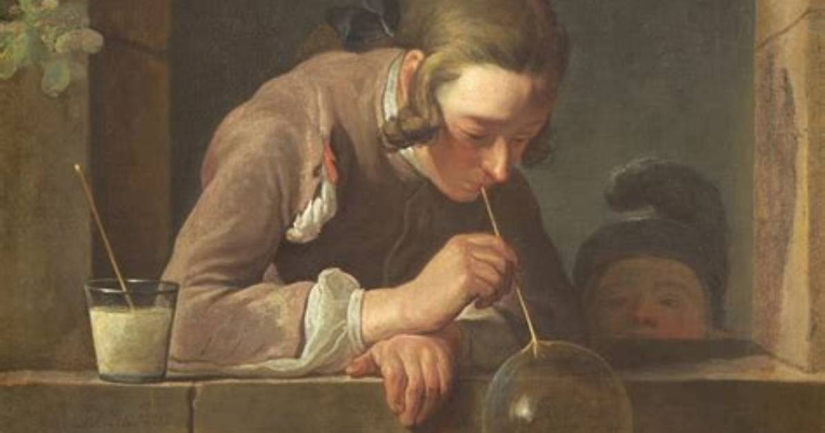 When Was Blowing Bubbles Invented?