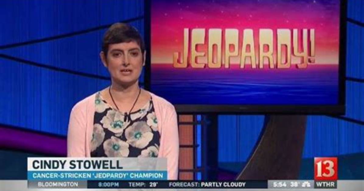 When Was Cindy Stowell on Jeopardy?