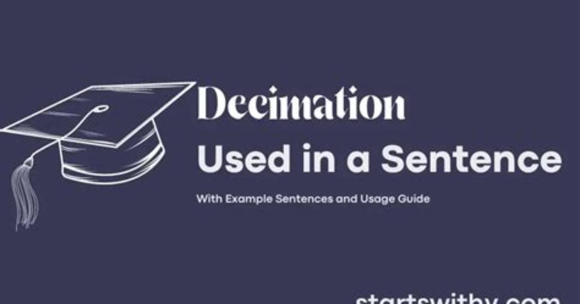 When Was Decimation Used?
