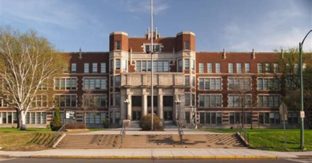 When Was Hibbing High School Built?