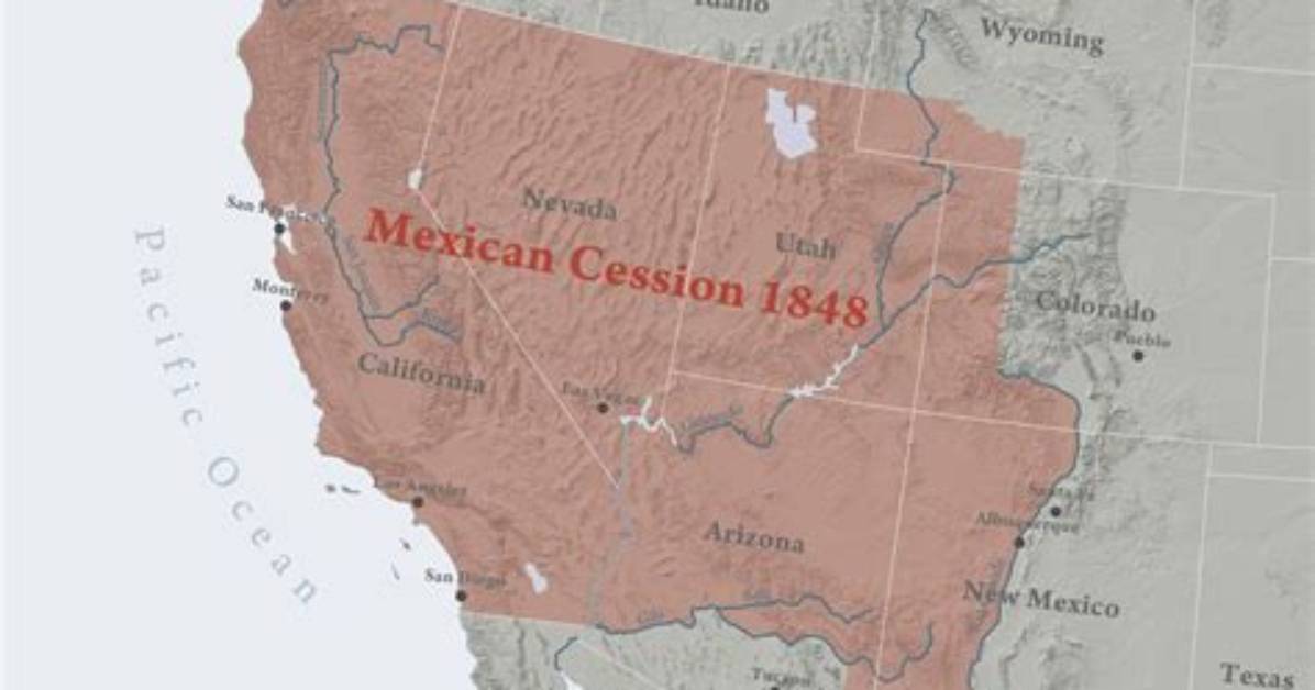 When Was Mexican Cession?