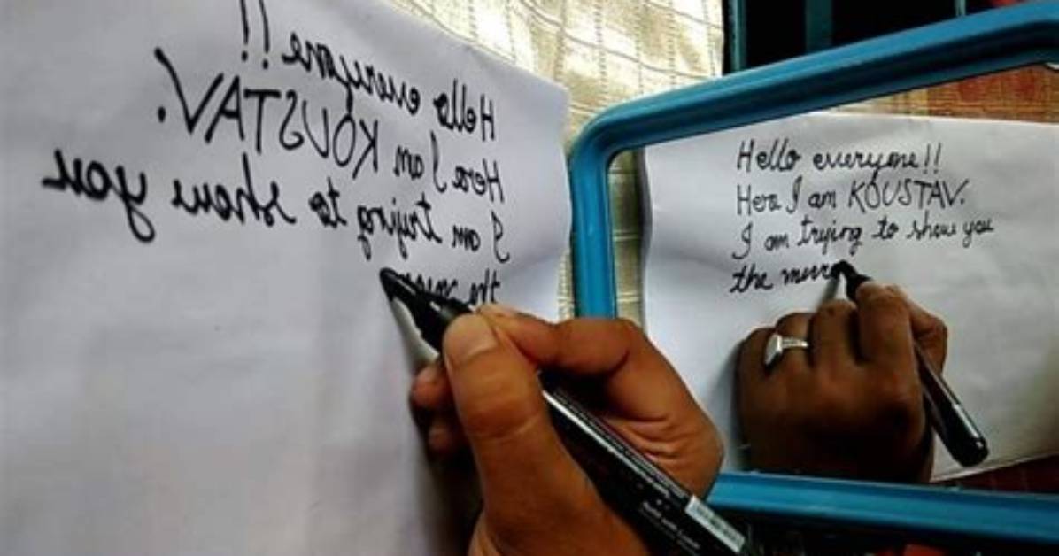 When Was Mirror Writing Invented?