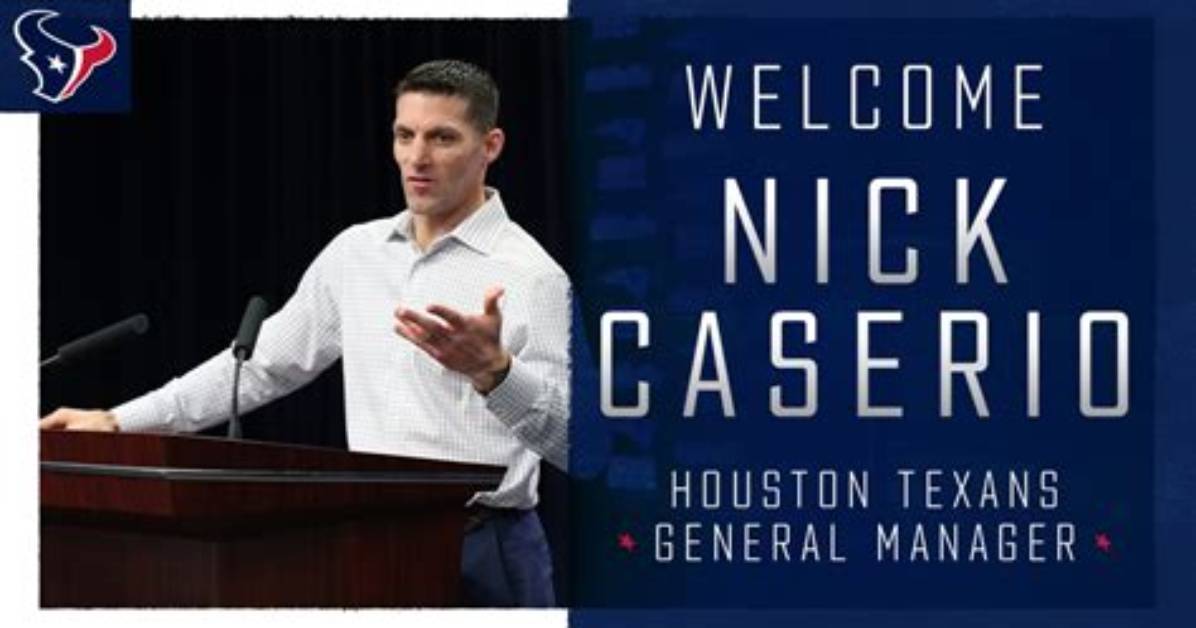 When Was Nick Caserio Hired?