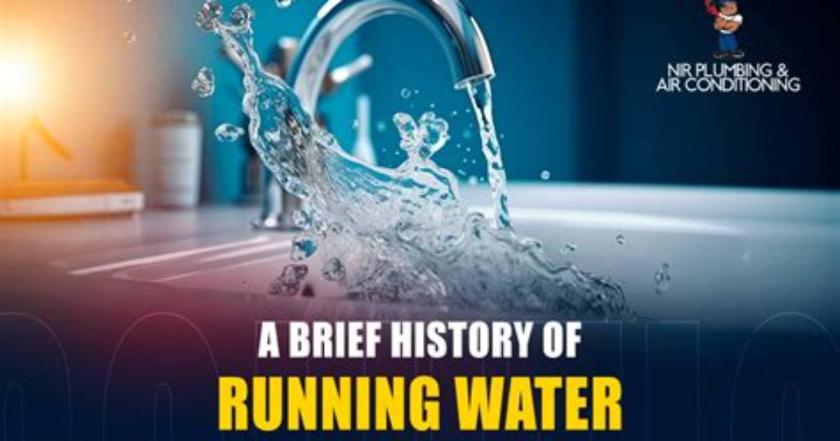 When Was Running Water Invented