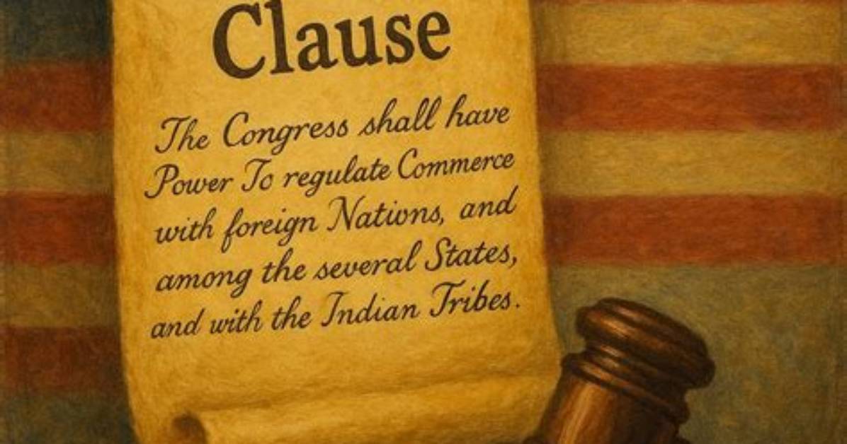 When Was the Commerce Clause Established?