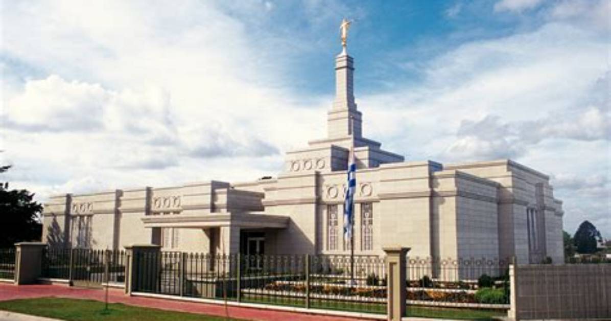 When Was the Montevideo Lds Temple Dedicated?
