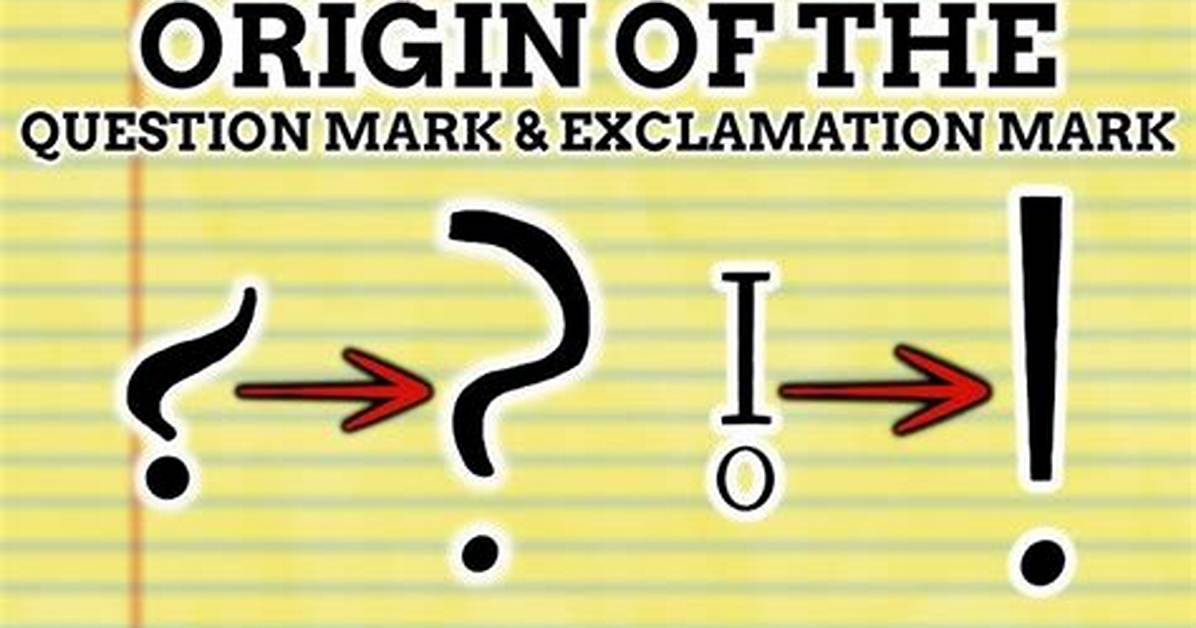 When Was the Question Mark Invented?