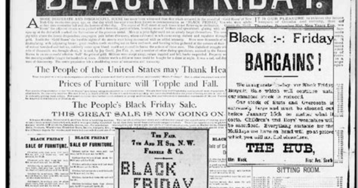 When Was the Term Black Friday First Used?