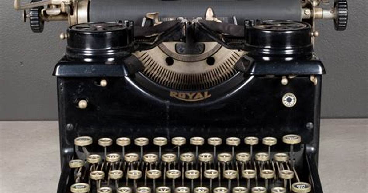 When Was Typewriter Used