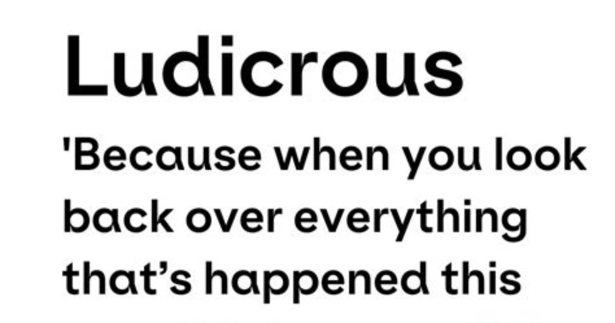 When We Use Ludicrous?