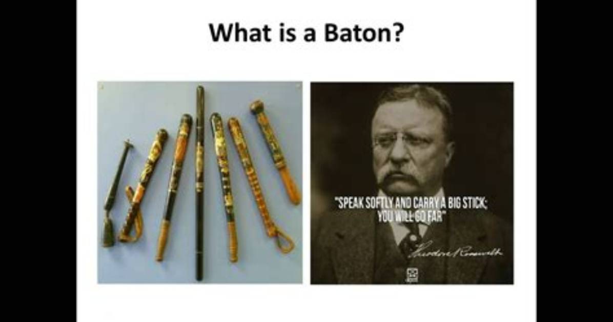 When Were Batons Invented?