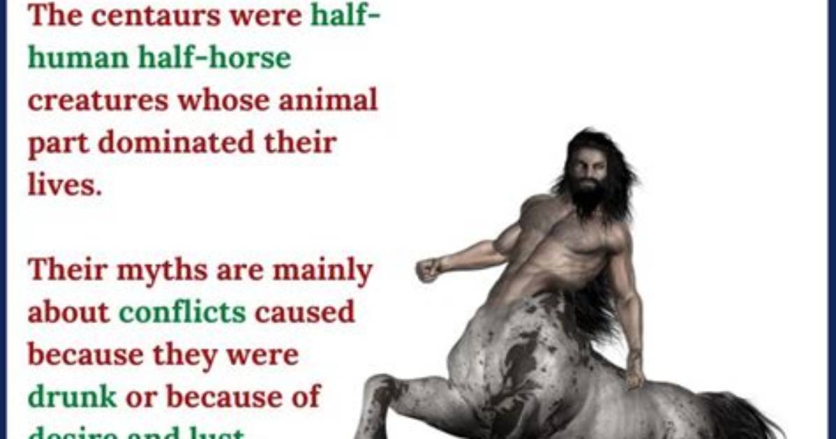 When Were Centaurs Created?