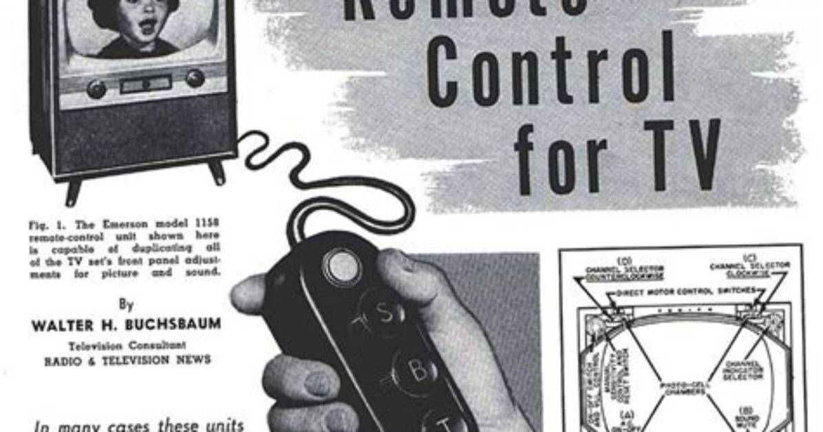 When Were Tv Remotes Made?