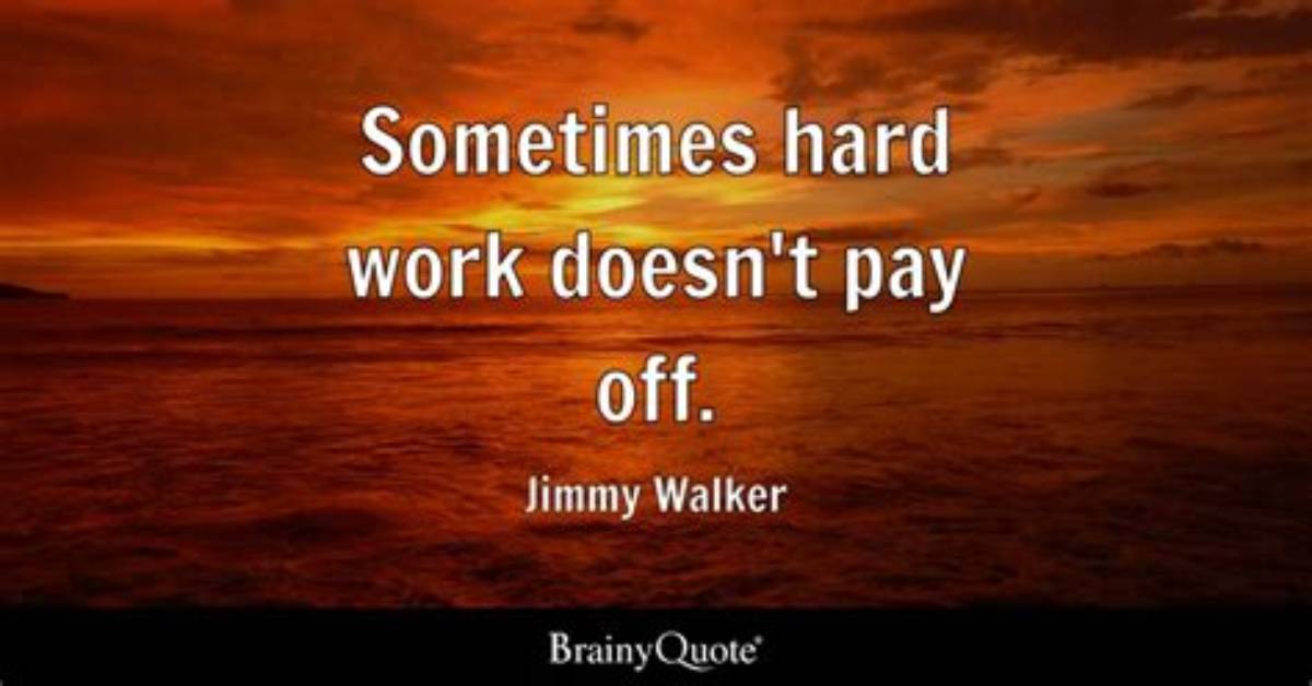 When Work Doesn't Pay You on Time?