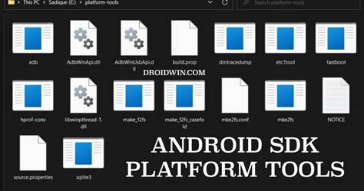Where Are Android Platform Tools?